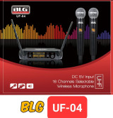 BLG MIC.S/FIO UF-04 C/2 MANO UHF