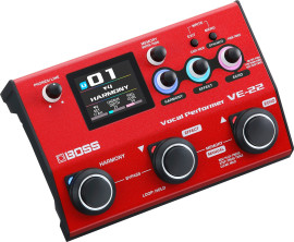 PEDAL BOSS VE-22 PROCESSADOR VOCAL